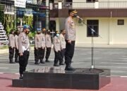 Kabag Ops Polrestabes Medan Pimpin Apel Pasukan