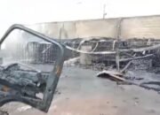 Gudang Penampungan Minyak Ilegal yang Terbakar di Kertapati Diduga Milik Oknum Polisi