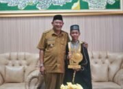 Ini Harapan Plt Bupati Langkat kepada Zahran Auzan Juara II MHQ Internasional&nbsp;