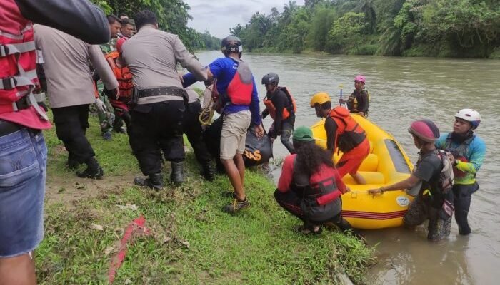 Mahasiswa Hanyut di Sungai Bah Bolon Ditemukan Tewas