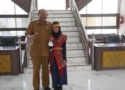 Muti Hardita Siswi SMPN 3 Babalan Ikuti Lomba FLS2N Tingkat Nasional