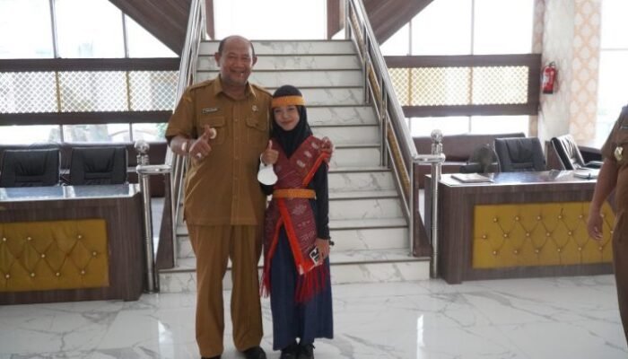 Muti Hardita Siswi SMPN 3 Babalan Ikuti Lomba FLS2N Tingkat Nasional