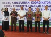 PAD Langkat 2021 Lebihi Target, Plt Bupati Harapkan Camat, Lurah dan Kades Tingkatkan PBB-P2