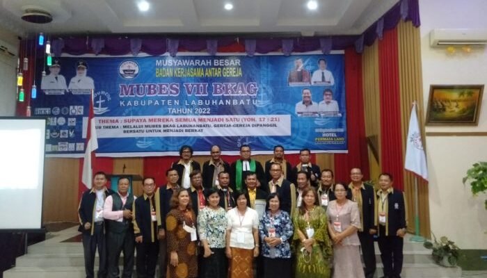 Pdt. Omson Simamora Terpilih sebagai Ketua MPP BKAG Labuhanbatu