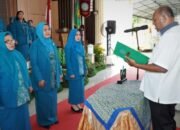Plt Bupati Kukuhkan Pengurus TP PKK Langkat: Teruslah Berbakti untuk Kaum Ibu dan Perempuan
