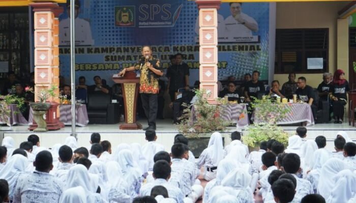 Plt Bupati Langkat Apresiasi Kampanye Baca Koran SPS Sumut