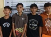Resahkan Warga, Polsek Medan Timur Tangkap Anggota Geng Motor Sadis