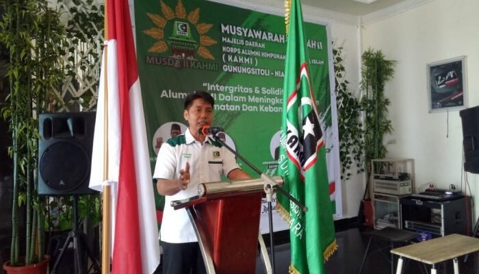 Rosyadi Lubis Nakhodai MD KAHMI Kepulauan Nias Periode 2022-2027