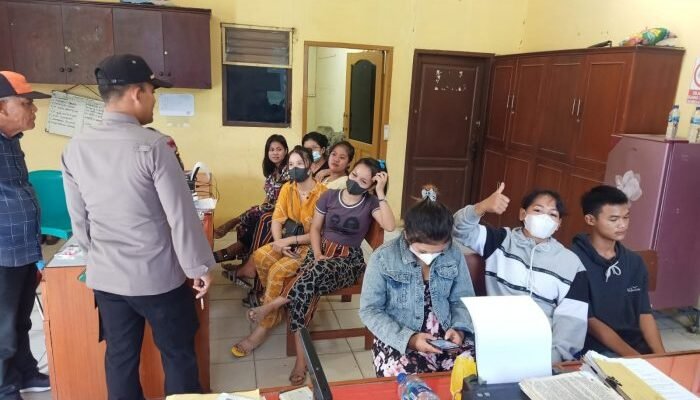 7 Wanita dan 2 Pria Diboyong Polsek Indrapura saat Razia Kos-kosan