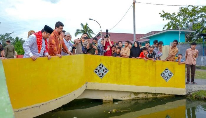 Bobby Nasution Minta Perbaikan Jembatan dan Jalan di Sicanang Dilakukan Maksimal