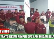 Budi Yanto Dilantik Sebagai Ketua DPC LPM Belawan
