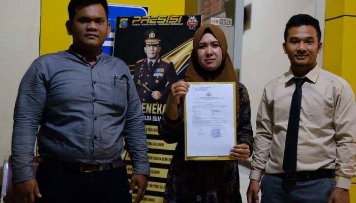 Tak Terima Dituduh Pelakor, Syahfitri Melapor ke Polres Padang Sidempuan