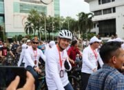 Kombes Pol Valentino Hadiri Gowes Santai IMT GT GCMC 2022 bersama Wali Kota Medan