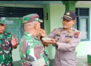 HUT TNI ke 77 Kapolsek Indrapura Geruduk Koramil 02 Indrapura