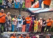 Ketua Pewarta Polrestabes Medan Berbagi Sembako di Jumat Barokah