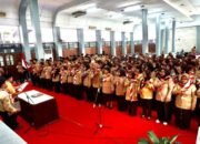 Kwartir Pramuka Medan Maimun Gelar Pengukuhan Gudep Bersama