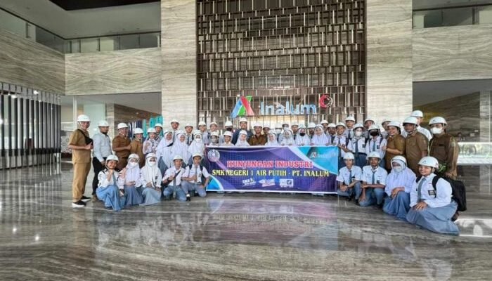 Motivasi Siswa, PT Inalum Sambut Kunjungan SMK Negeri 1 Air Putih