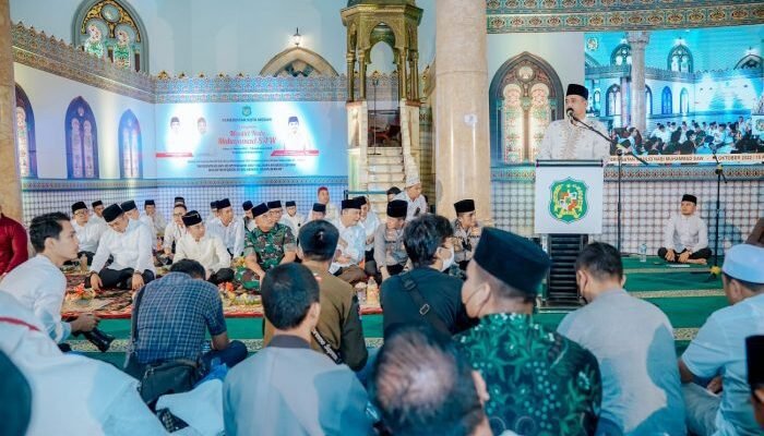 Pada Peringatan Maulid Nabi Muhammad, Bobby Nasution Ajak Jemaah Wujudkan Program Masjid Mandiri