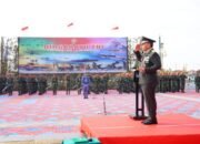 Pangdam II/Sriwijaya Pimpin Upacara Puncak Peringatan HUT ke-77 TNI