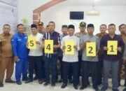 Penetapan dan Cabut Nomor Urut Cakades Kuala Tanjung, Ini Pesan Kapolsek Indrapura