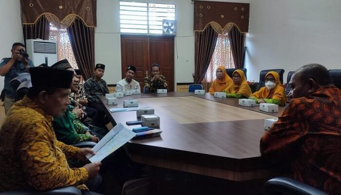 Plt Bupati Langkat Terima Audiensi PD Muhammadiyah & HMKI