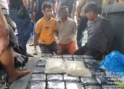 Polda Sumut Gagalkan Penyelundupan 30 Kg Sabu di Perairan Asahan