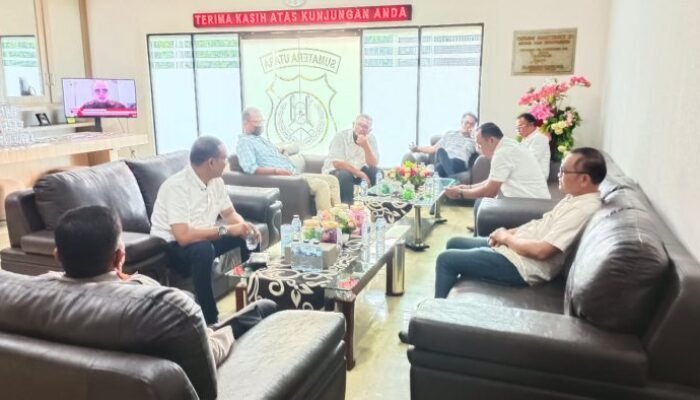 Polrestabes Medan Terima Audiensi DPD Himpunan Pemerhati Jurnalis Sumut 