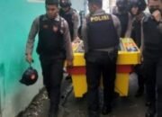 Polsek Percut Sei Tuan Berantas Judi, Seser Bantaran Rel Pasar VII Tembung
