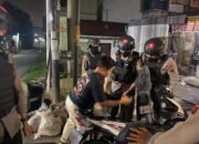 Sat Samapta Polrestabes dan BKO Samapta Poldasu Sisir Kota Medan