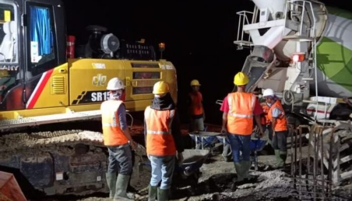 Tidak Sesuai Spek, Betonisasi Proyek Panenjoan Jatigede Diduga Dikorupsi