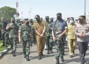 Pangdam I/BB Bersama Dankosek I Sambut Kasau di Lanud Soewondo