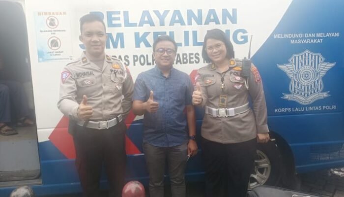 Proses Pembuatan SIM, Satlantas Polrestabes Medan Berikan Pelayanan Cepat