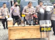 Wakapolrestabes Medan Cek Perlengkapan Dalmas Sat Samapta