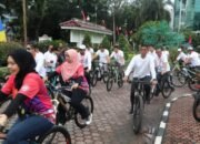 Pertemuan ke-5 IMT-GT GCMC, Dirut PUD Pasar Ikuti Sepeda Santai