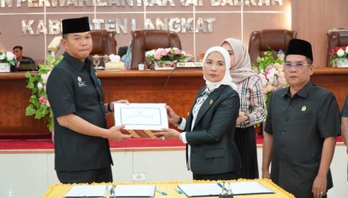 DPRD Langkat Gelar Paripurna Penyampaian RAPBD 2023, Estimasi Pendapatan Rp1,99 Triliun