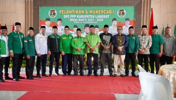 Plt Bupati Hadiri Mukercab-I PPP Langkat Masa Bakti 2021-2026