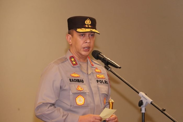 Kapolda Sumsel saat paparan, Jum' at (25/11/2022). (Foto : Ist).