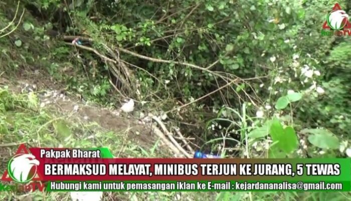 5 Orang Tewas Dalam Kecelakaan Minibus Masuk Jurang di Pakpak Bharat&nbsp;