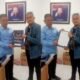 Mulya Koto saat mengambil Formulir di Kantor DPW Nasdem Sumut