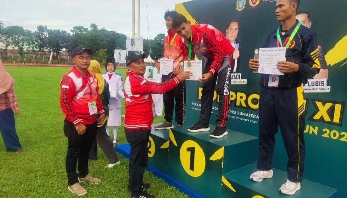 Raih 3 Medali Emas, Tim Batu Bara di Posisi 3 Klasemen Sementara Ajang Porprovsu 2022