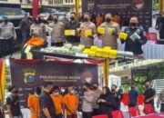 Polrestabes Medan Ungkap Peredaran 42 Kg Sabu Jaringan Internasional