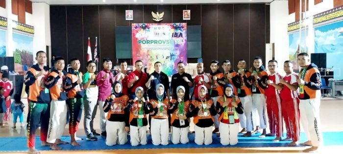 Membanggakan! Medan Juara Umum Cabor Tarung Derajat Porprovsu 2022