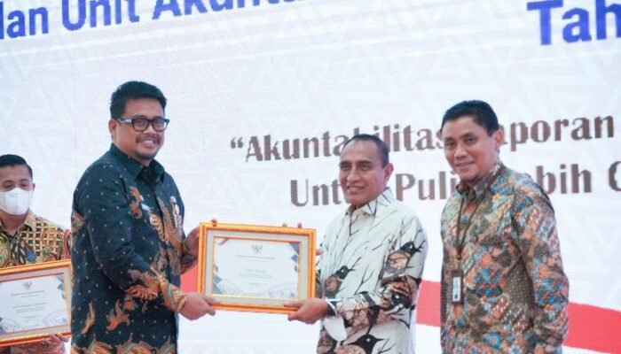 Kota Medan Terima Penghargaan Dari Menteri Keuangan