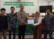 Kompol M Agustiawan Jadi Narasumber Dialog Publik HMI FSH UINSU