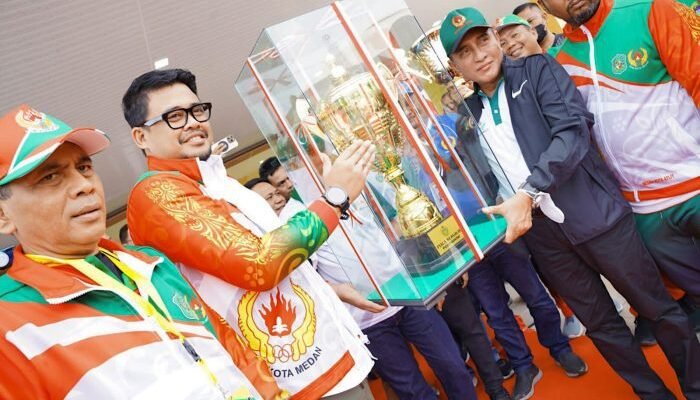 Medan Juara Umum Porprovsu 2022, Bobby Nasution: Motivasi Lahirkan Prestasi Lebih Baik