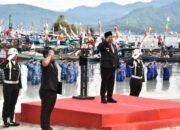 Korem 023/KS Gelar Upacara Hari Pahlawan di Pulau Poncan Tapteng