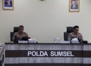 Wakapolda Sumsel Brigjen Pol Rudi Setiawan Pimpin Rapat Anev Aplikasi Banpol