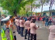Polrestabes Medan Kawal Unjuk Rasa MTBB di DPRD Sumut