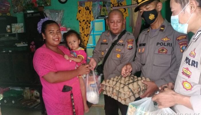 Jadi Bapak Asuh Anak Stunting, Kapolsek Kutalimbaru Bantu Anak Penderita Gizi Buruk 