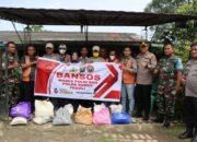 Mabes Polri dan Polda Sumut Peduli, Wakapolrestabes Medan Salurkan Sembako
